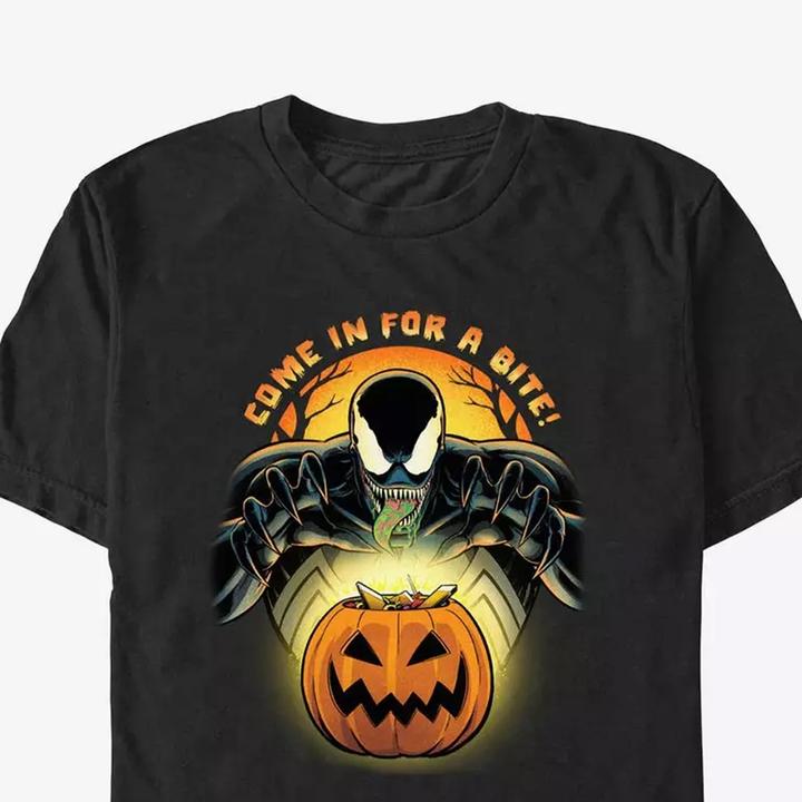 Actual product image Venom Womens/Ladies Come For A Bite Cotton T-Shirt (L)