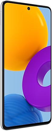 Produktbild Samsung Galaxy M52 (128 GB, White, 6.70", Hybrid Dual SIM, 5G)