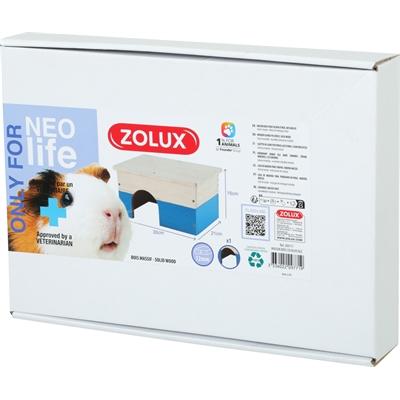 Zolux - Maison en bois pour cochon d'inde Neolife