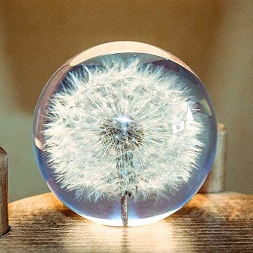 Produktbild Lauschaer Glaskunst Briefbeschwerer Pusteblume