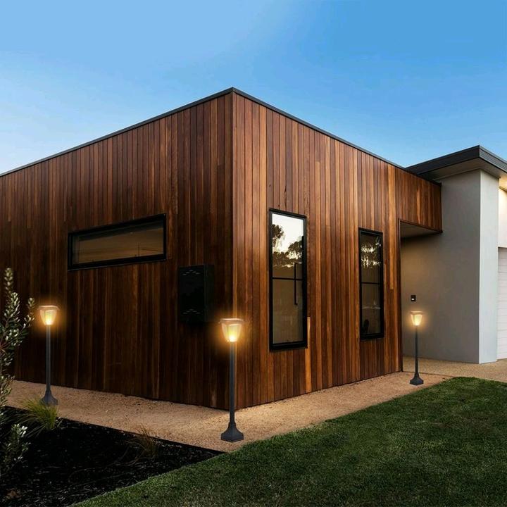 Produktbild V-TAC VT984 2W LEDSolarständer Lawn Black Body 3000K6000K IP44 (110 lm, IP65)