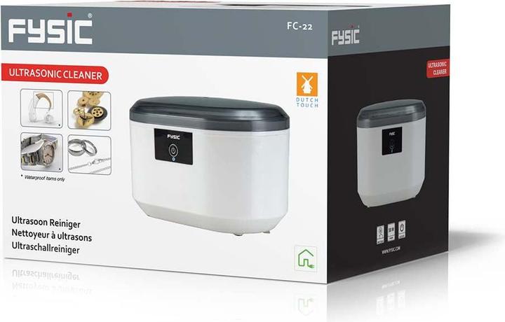 Image du produit Fysic FC-22 Nettoyeur à ultrasons (43 kHz, 500 ml)