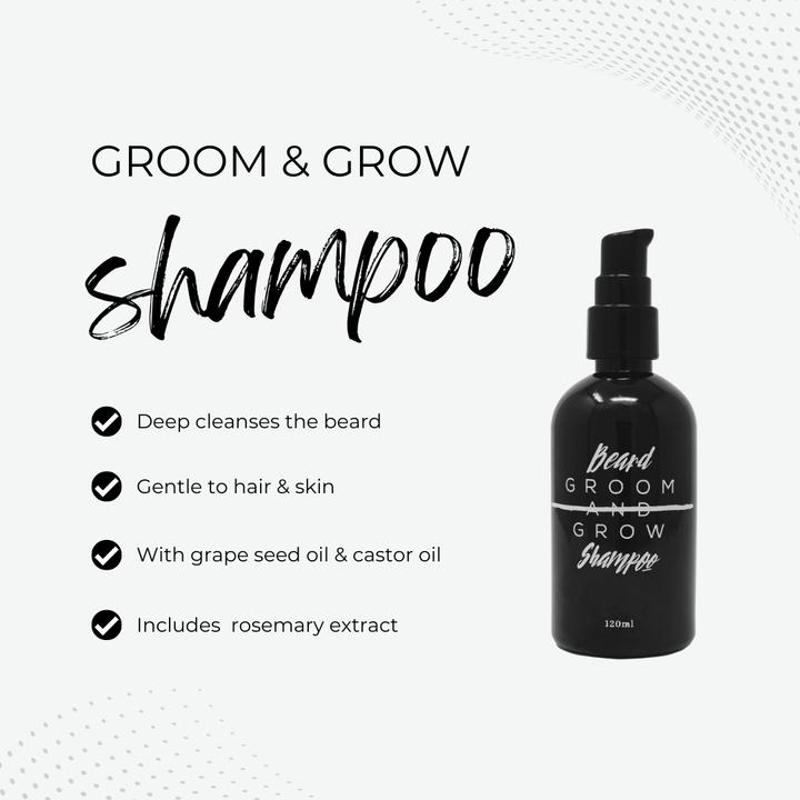 Produktbild Groom and Grow Bart Shampoo (150 ml)
