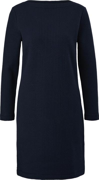Produktbild s.Oliver Kleid Midi-Kleid mit Strukturmuster (46)