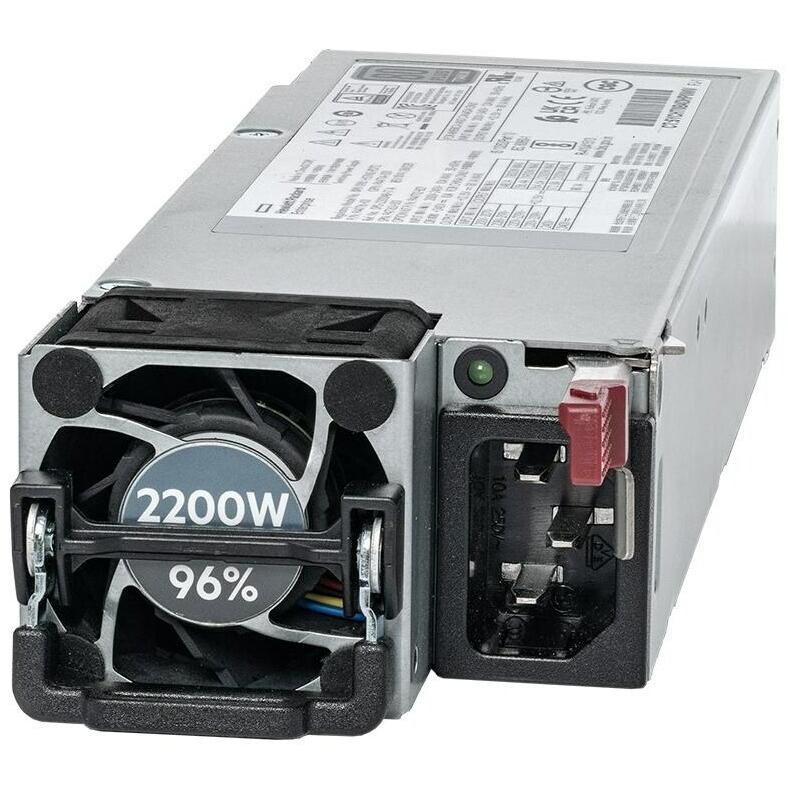 HPE 1800W-2200W FS TI HT PLG -STOCK, Server Zubehör, Silber