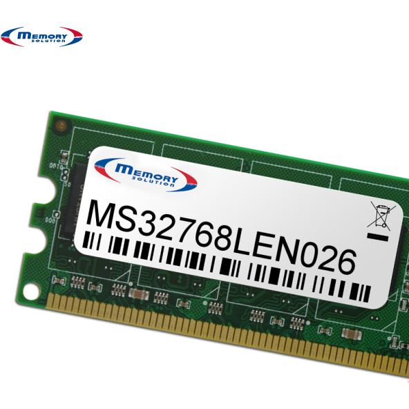 Memorysolution 4X70M09263 (Lenovo ThinkStation P910 (30B9), 1 x 32GB), RAM Modellspezifisch, Grün