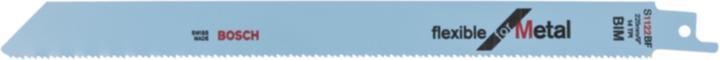Actual product image Bosch Professional Zubehör Reciprocating saw blade S 1122 BF Flexible for Metal, 5-pack