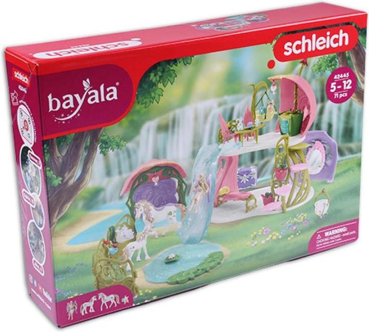 Productafbeelding Schleich Glinsterend bloemenhuis met eenhoorns, S