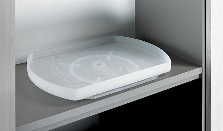 Actual product image Hettich ComfortSpin transparent 360°