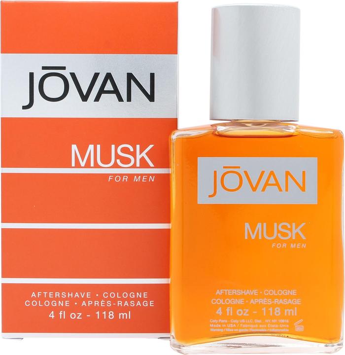 Actual product image Jovan Musk (Aftershave lotion, 120 ml)