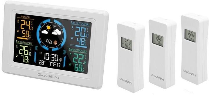 Produktbild GoGen Wetterstation ME 3397 Weiss