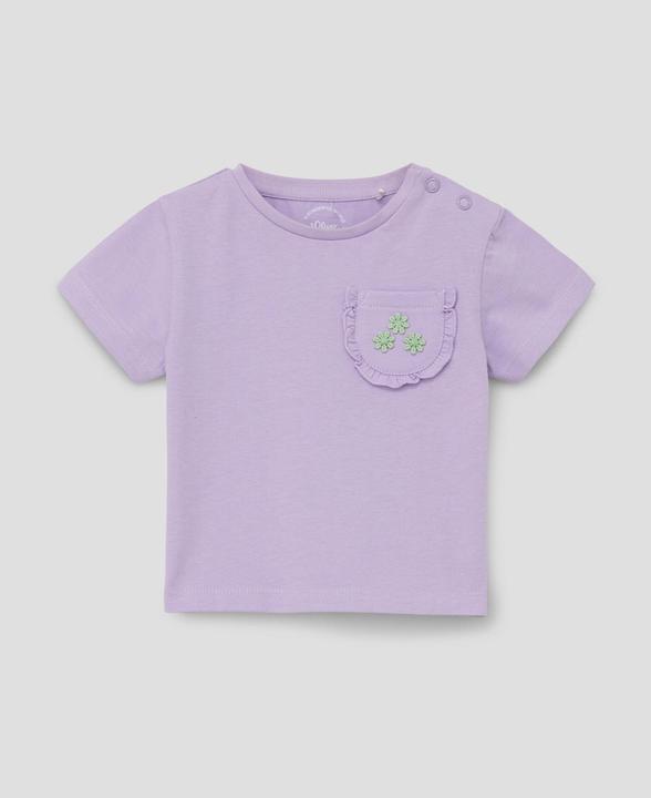 Produktbild S.Oliver T-Shirt Baumwollshirt mit Brusttasche (92)