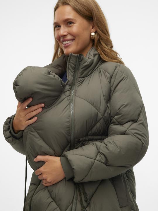Immagine prodotto Mamalicious Collo alto Polsini a coste Cappotto Giacca (L)