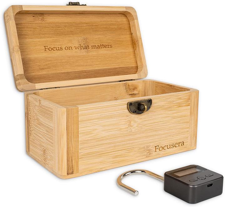 Image du produit Focusera Boîte avec serrure à minuterie pour temps mort numérique planifié Family and Friends