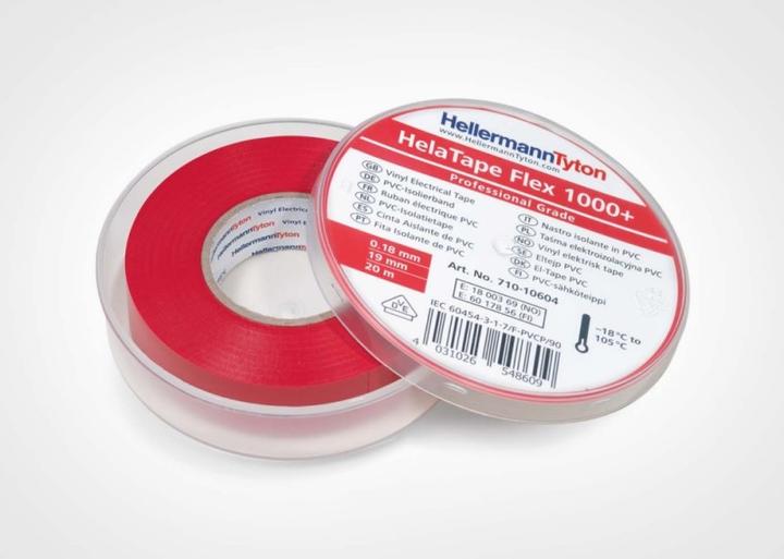 Image du produit HellermannTyton Ruban isolant HelaTape Flex 1000 (19 mm)