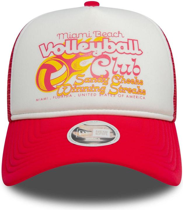 Actual product image New Era Damen A-Frame Trucker Cap - Miami Beach Club