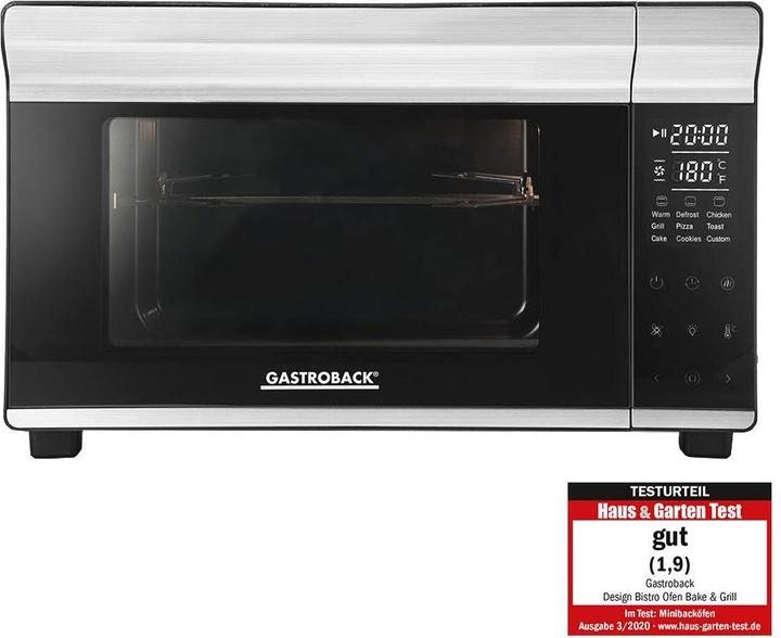 Produktbild Gastroback Design Bistro Ofen Bake & Grill (EU-Stecker)