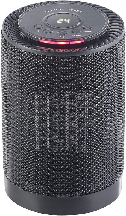 Produktbild Carlo Milano Digitaler Keramik-Tisch-Heizlüfter mit Oszillation (1200 W)