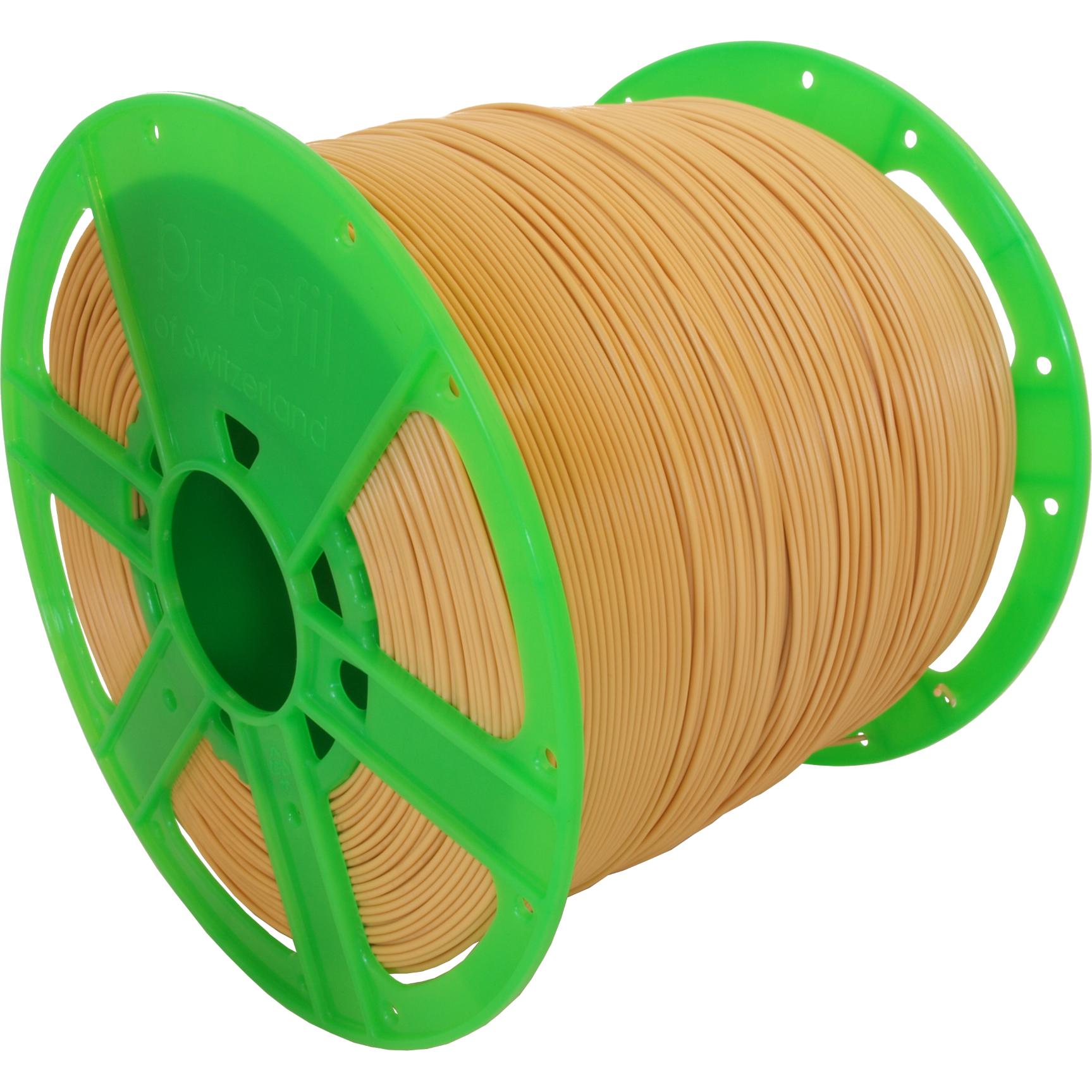 Purefil FIlament (PLA, 1.75 mm, 2500 g, Beige), 3D Filament, Beige