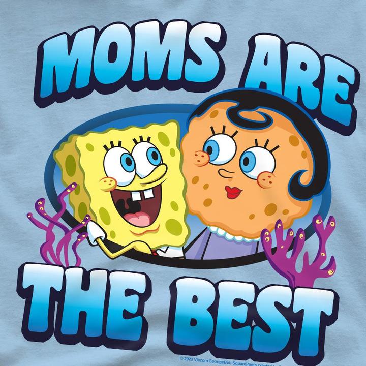 Produktbild Spongebob Squarepants Moms Are The Best TShirt Muttertag (S)