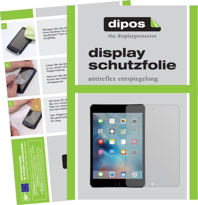 Dipos Film de Protection d’écran Anti-reflet (3 pièce(s), Apple iPad mini 4)