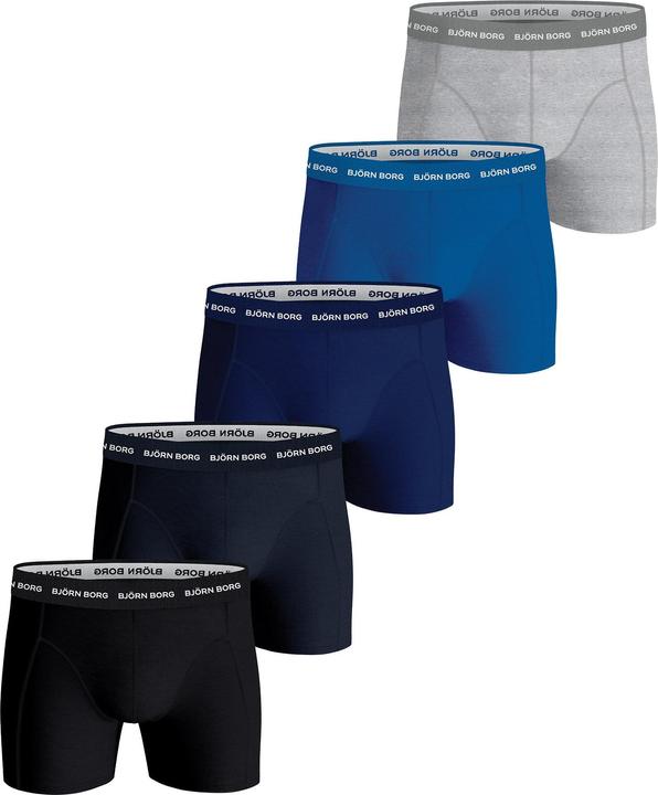 Schwarz, Grau, Blau