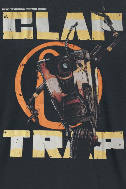 Immagine prodotto Difuzed Borderlands - Maglietta a maniche corte Clap Trap Uomo - S (S)