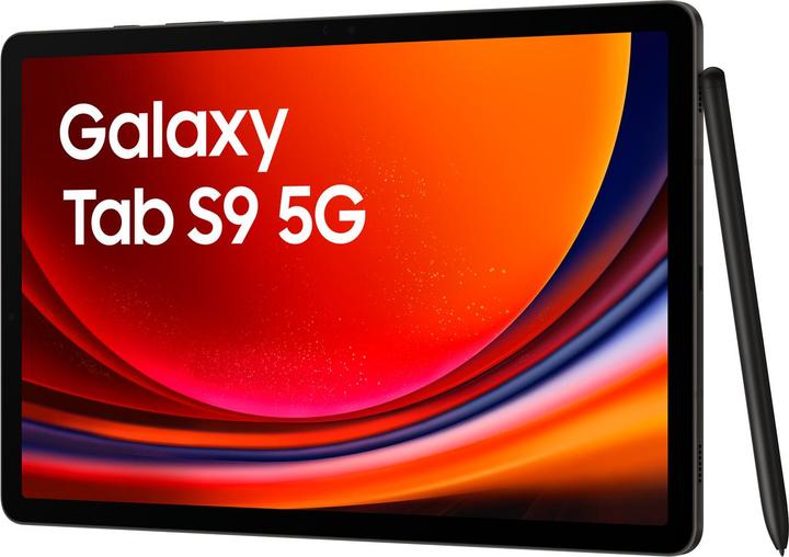 Image du produit Samsung Galaxy Tab S9 5G (5G, 11", 256 Go, Gris graphite)
