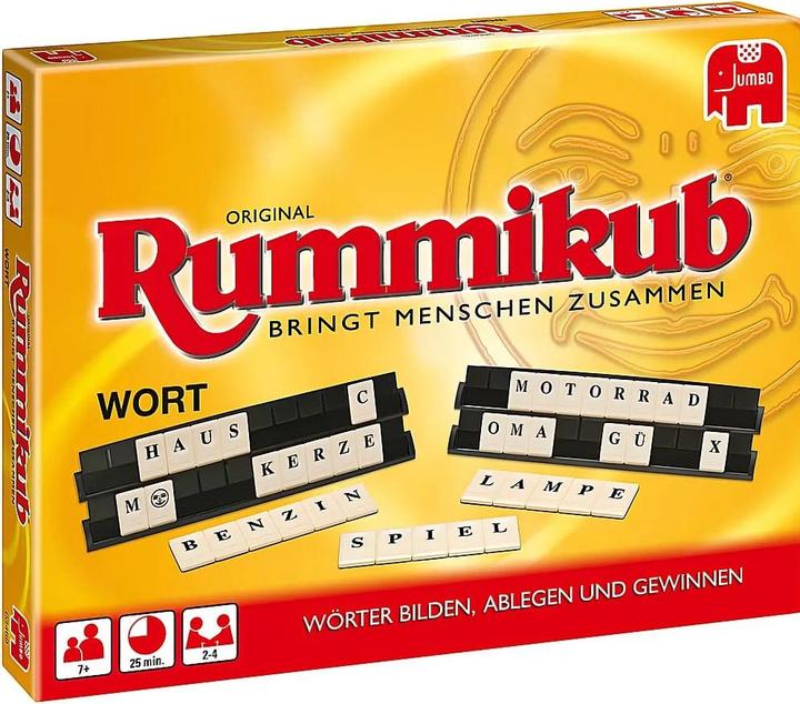 Actual product image Jumbo Rummikub Word (German, 2 - 4 Players)