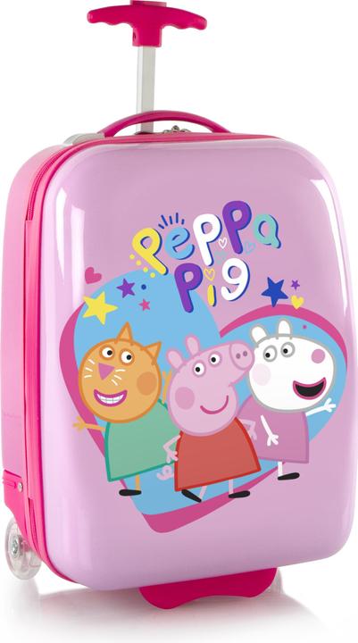 Produktbild Heys Pipsa Possu ja ystävät -lasten matkalaukku, vaaleanpunainen/vadelma (30 l)