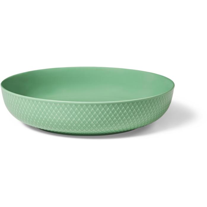 Lyngby Ciotola con colori a rombo, Ciotola + Scodella, Verde