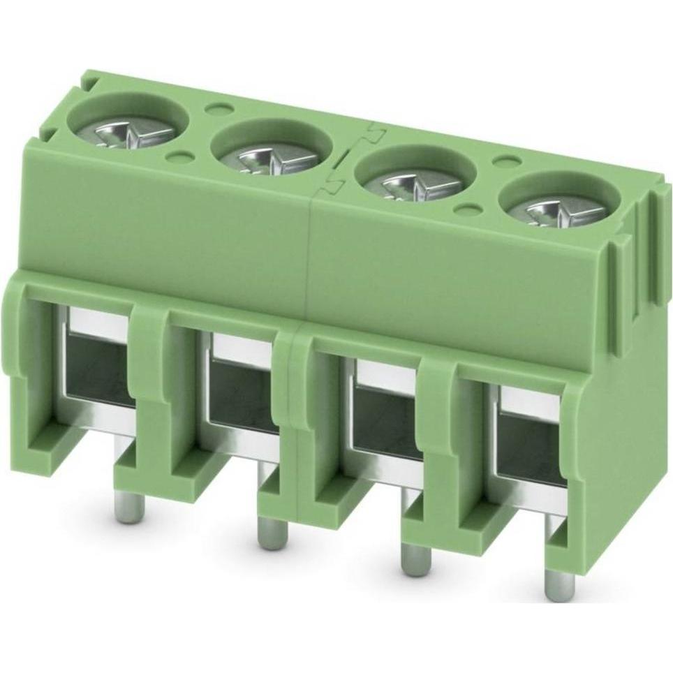 Phoenix Contact PHOE Leiterplatten-Anschlussklemme, Elektronikkabel + Stecker, Grün