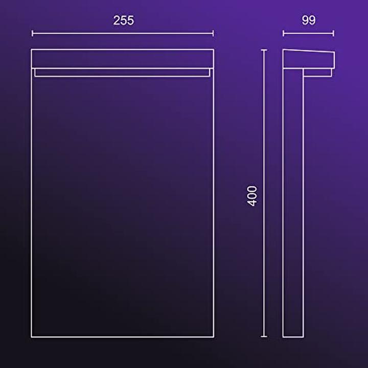 Actual product image Philips Hue Nyro Base (1000 lm, IP44)