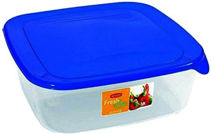 Curver Food container "Fresh&Go" Square 2.9L /Blue/ Transparent (2.90 l)