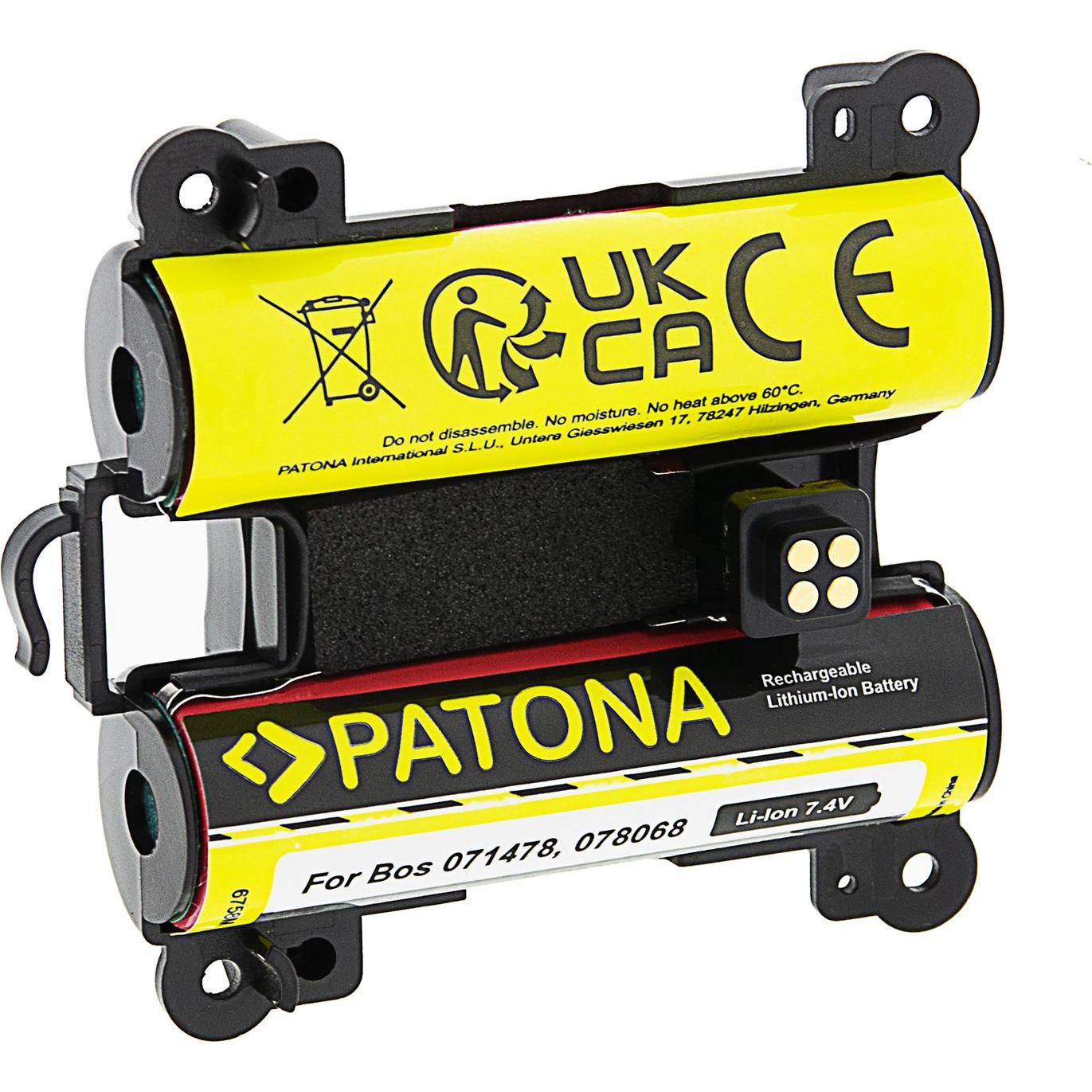 Patona Batteria Bose SoundLink Revolve Plus (Telecomando sostitutivo), Accessori audio, Giallo