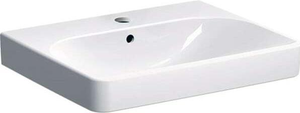 Produktbild Geberit Waschtisch Smyle Square 60 cm wei mit Beschichtung 500229018 (480 mm, 600 mm)