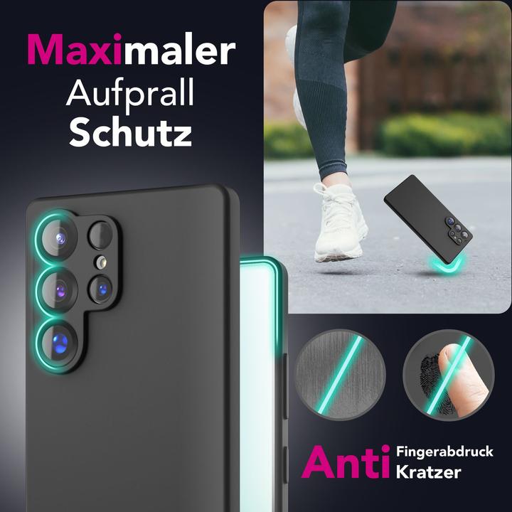 Produktbild Nalia Phoenix - Abwischbare Flüssigsilikon Hülle - Easy Clean Liquid Silicone Cover (Samsung Galaxy S25 Ultra)