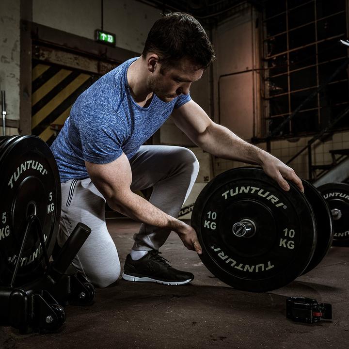 Image du produit Tunturi Bumper Plate Hantelscheiben 50 mm 15 kg (1 x 15 kg)