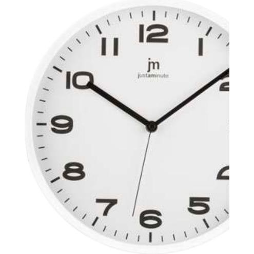 LoWell, Orologio da parete, Justaminute 00875B wall/table clock Parete Quartz clock Cerchio Bianco (29 cm)