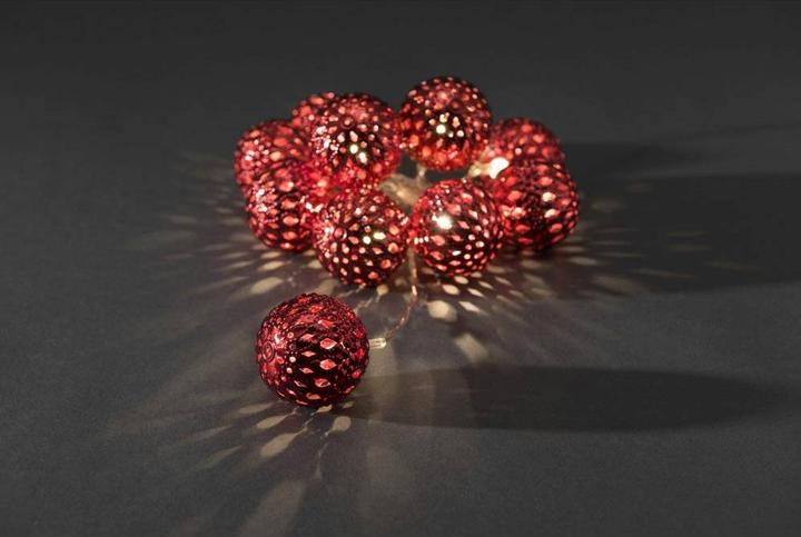 Image du produit Konstsmide boules en métal (1.20 m)