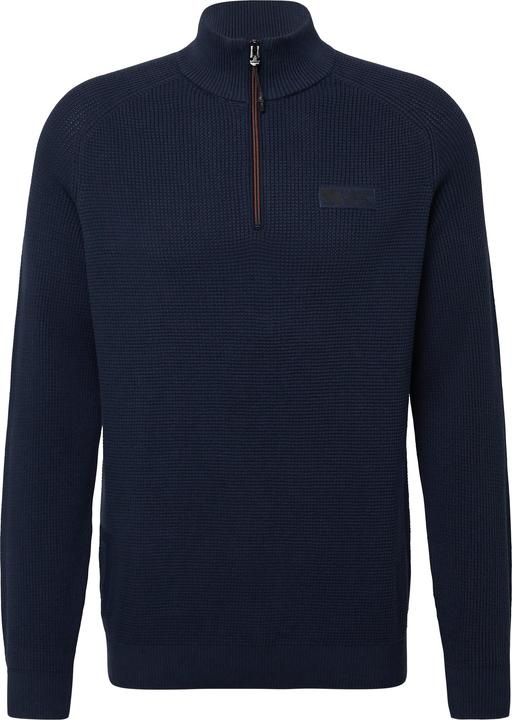 Produktbild s.Oliver Strickpullover Pullover aus Strukturstrick mit Troyer-Kragen (3XL)