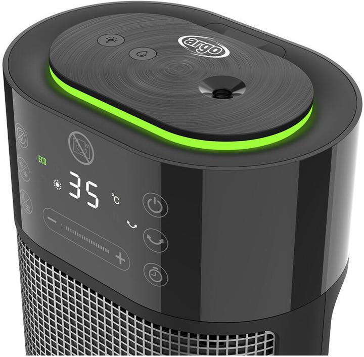 Produktbild Argo Digitaler Keramik-Heizlüfter mit Befeuchtung und LED Licht (2000 W)