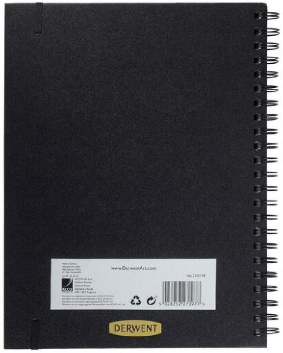 Produktbild Derwent Skizzenbuch (A4, Blanko, Harter Einband)