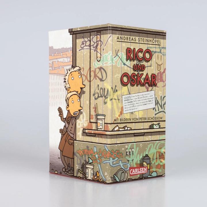 Actual product image Rico und Oskar – Die ersten vier Bände im Taschenbuch-Schuber (Rico und Oskar) (German, Andreas Steinhöfel, Peter Sossov, 2022)