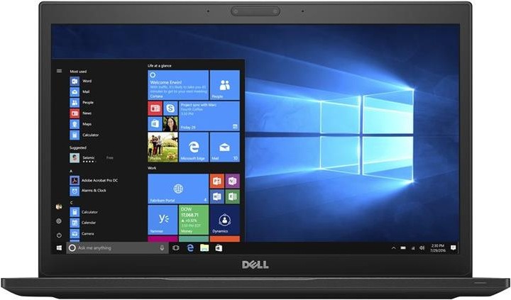 Produktbild Dell Latitude 7480 (14", Intel Core i7-7600U, 16 GB, 512 GB, CH)