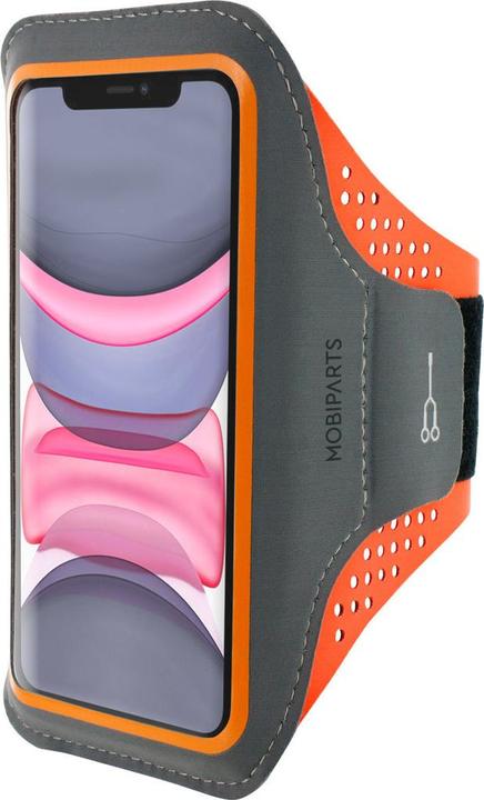 Mobiparts Comfort Fit Sport Armband Apple iPhone 11 Neon Orange