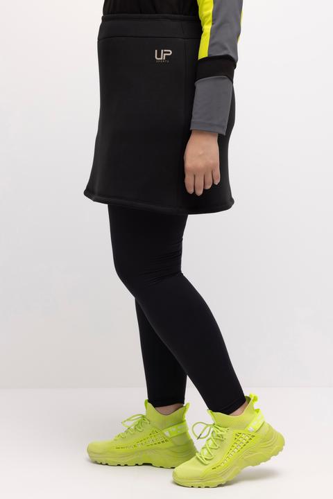 Image du produit Ulla Popken Jupe, fourrure d'imitation, ceinture élastique, taille haute (46, 48)