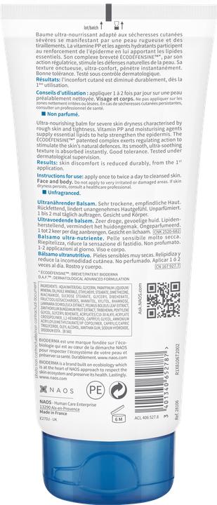 Image du produit Bioderma Atoderm Pp Baume (Crème pour le corps, 200 ml)