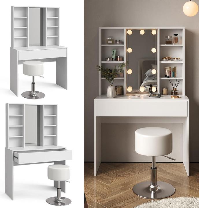 Image du produit Vicco Alexa mit Hocker (93 x 40 x 147 cm)