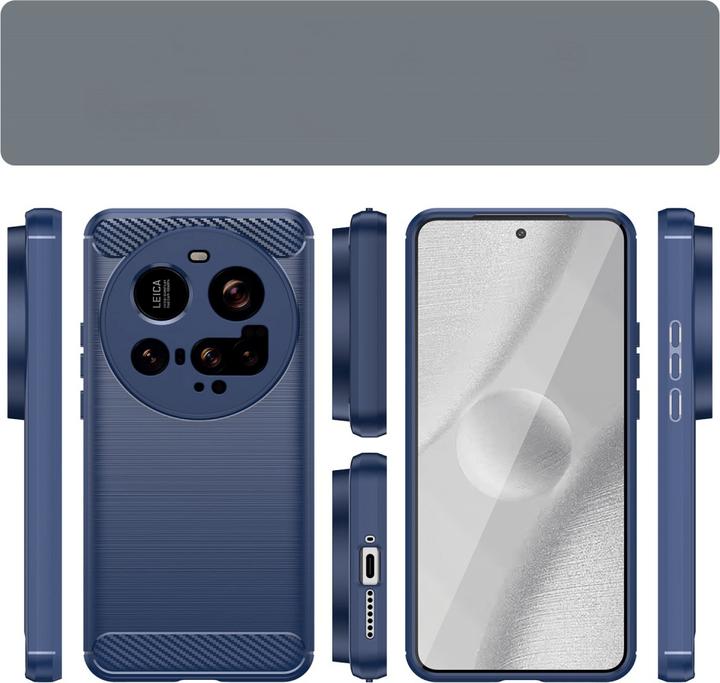 Image du produit Cover-Discount Xiaomi 15 Ultra - Metall Carbon Look Hülle (Xiaomi 15 Ultra)